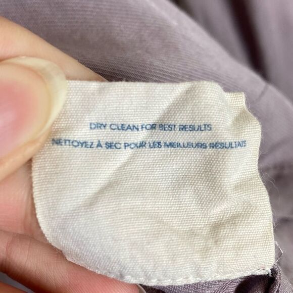 Anthropologie Mauve & Black 3/4 Sleeve Blouse - Picture 8 of 8